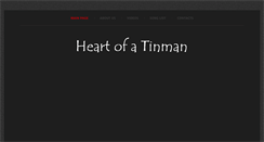 Desktop Screenshot of heartofatinman.com