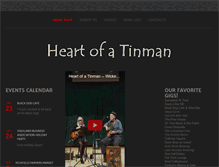 Tablet Screenshot of heartofatinman.com